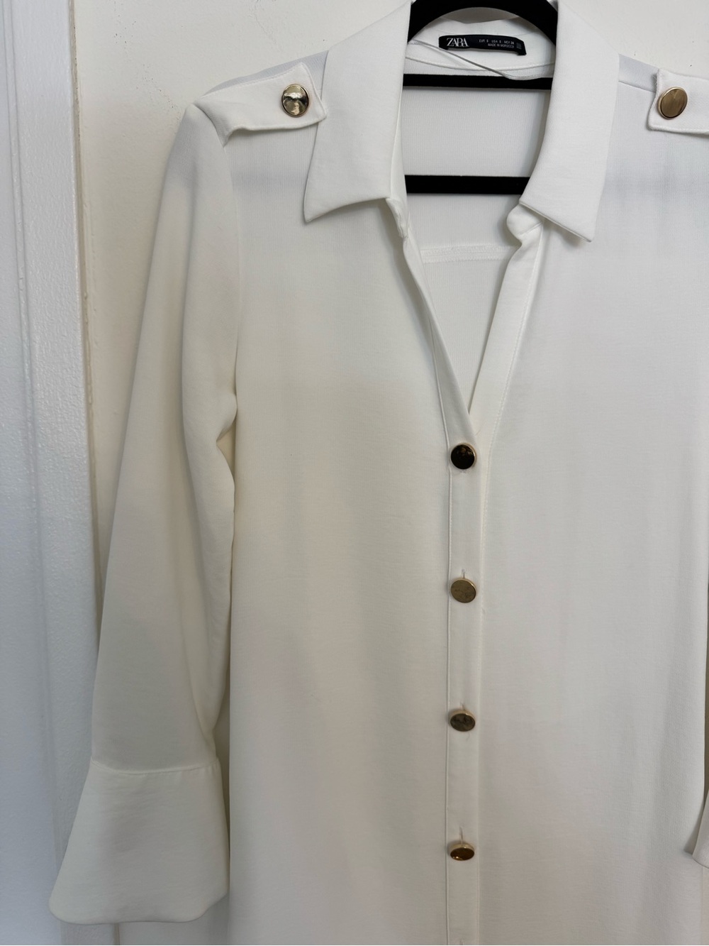 Zara White Dress - Picture 6 of 9